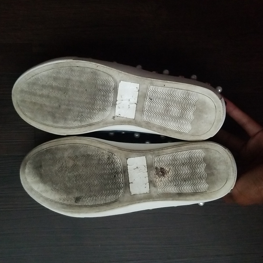 Denim loafer style slip on shoes - Picture 4 of 5
